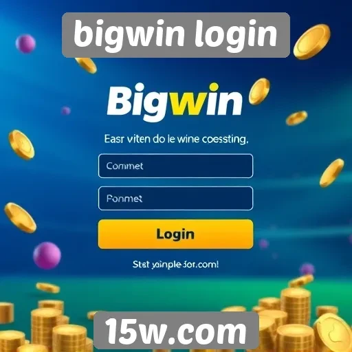 Facilidade de uso do site Bigwin login para novos jogadores